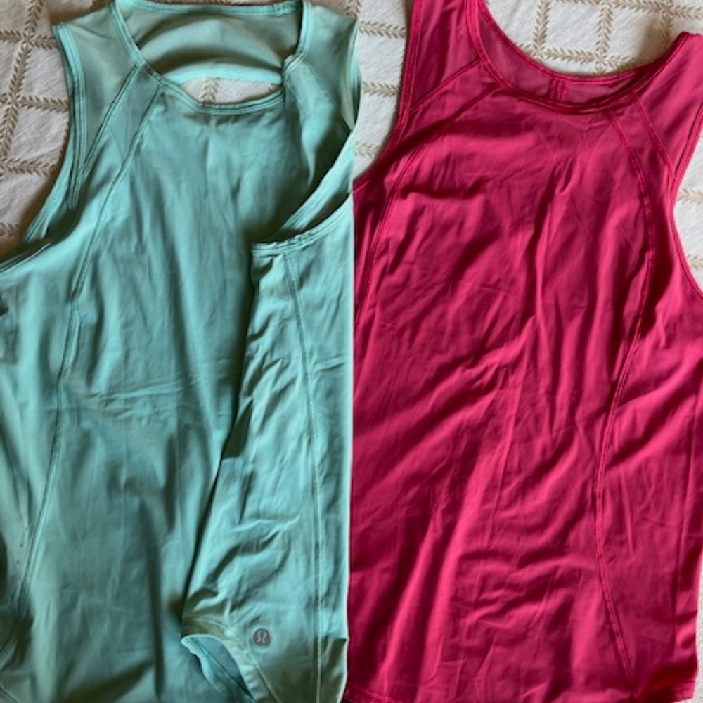 Lululemon sculpt tank - bundle of 2